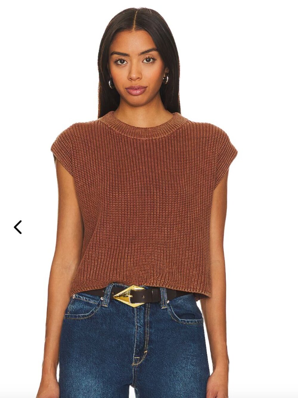 Callahan Beatrice Top in Caramel Cafe
